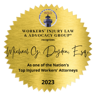 Michael Dryden | Workers Injury Law & Advocacy Group 2023 | WWDLaw
